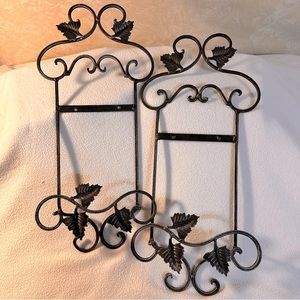 Decorative Wall Plate Holders - Set of 2